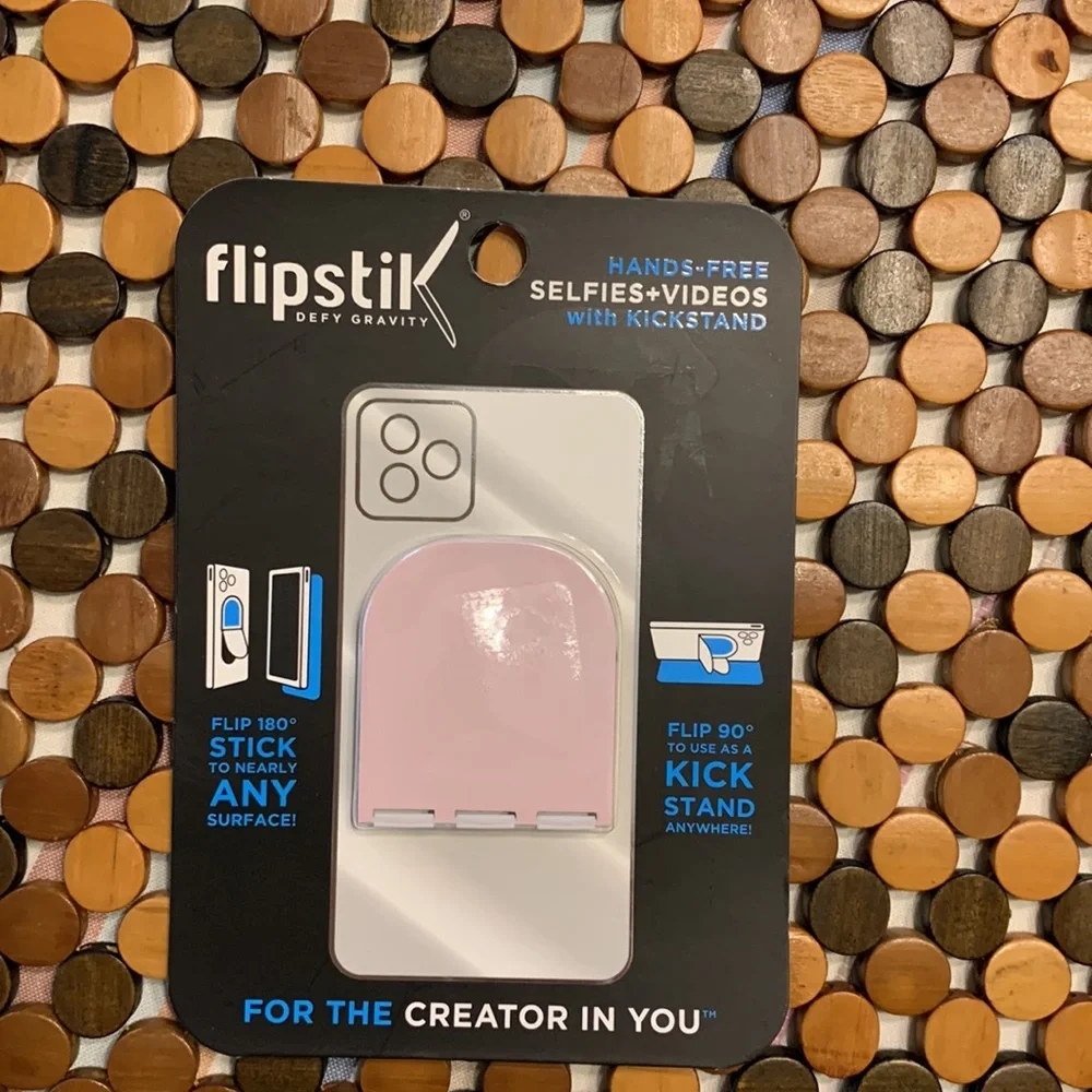 Flipstik phone kickstand